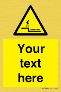 Custom Warning shallow water